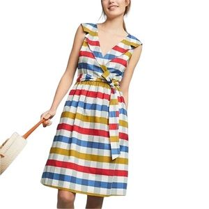 Anthropologie Multicolor Striped Dress